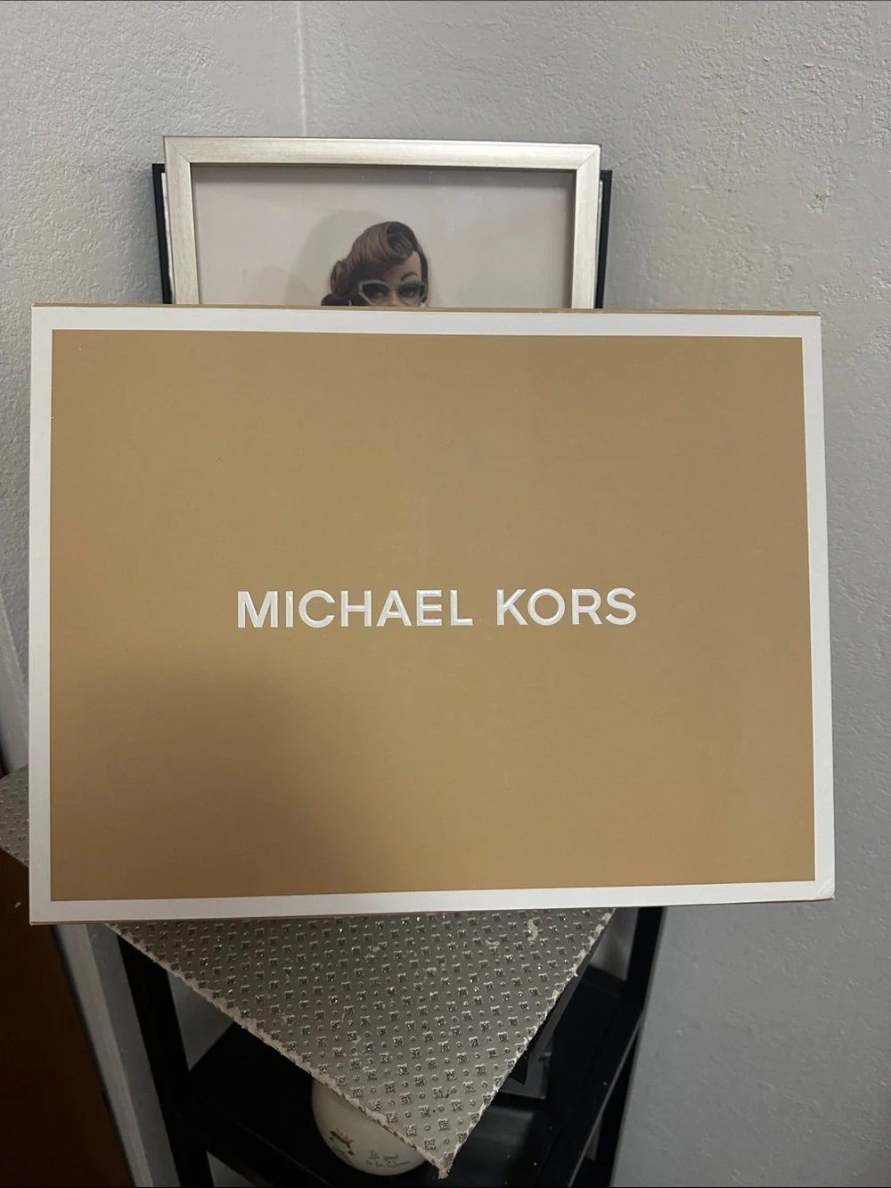 Michael Kors Beige Logo Gift Box